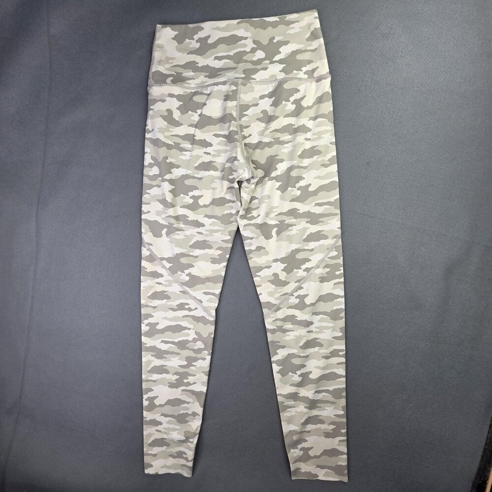 Aerie Leggings Womens S M Gray Camo High Rise Stretch Athleisure Yoga Pants - Picture 5 of 12